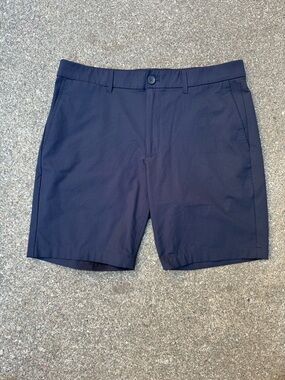 Men's Navy Casual Performance Shorts